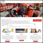 Screen shot of the Tradebe Industrial Services website.