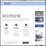 Screen shot of the South East Timber & Damp Ltd website.