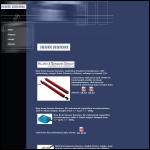 Screen shot of the Sussex Sensors website.