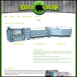 Screen shot of the American Squeeze Crush Systems Ltd website.