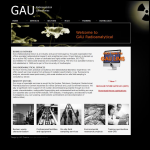 Screen shot of the GAU Radioanalytical Laboratories website.
