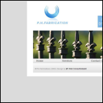Screen shot of the PH  Fabrication website.