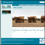 Screen shot of the Windsor Partners Ltd website.