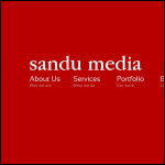 Screen shot of the Sandu Media website.