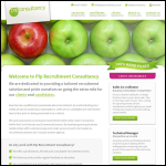 Screen shot of the Pip Consultancy website.