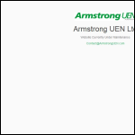 Screen shot of the Armstrong Uen Ltd website.