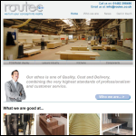 Screen shot of the Routec GB Ltd website.