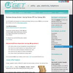 Screen shot of the U-Get Consultancy website.
