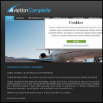 Screen shot of the Aviation Complete Ltd website.
