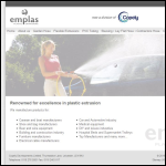 Screen shot of the Emplas Ltd website.