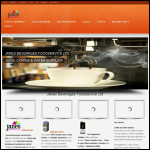 Screen shot of the Janes Beverages Foodservice Ltd website.