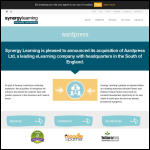 Screen shot of the Aardpress Ltd website.
