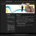 Screen shot of the Interact International website.