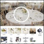 Screen shot of the Whittlesey Catering Hire website.