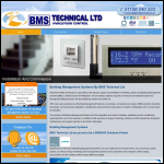 Screen shot of the Bms Technical Ltd website.