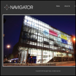 Screen shot of the Navigator Signs Ltd website.