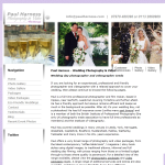 Screen shot of the Paul Harness Ltd website.