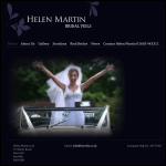 Screen shot of the Helen Martin Ltd website.
