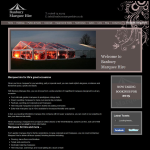 Screen shot of the Banbury Marquee Hire Ltd website.
