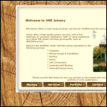 Screen shot of the Jmr Joinery website.