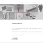 Screen shot of the Sb3d Ltd website.