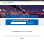 Screen shot of the Lincroft Associates website.