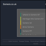 Screen shot of the Somers Communications Ltd website.
