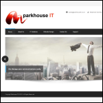 Screen shot of the Parkhouse website.