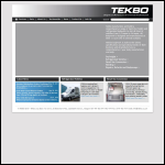 Screen shot of the Tekbo Ltd website.