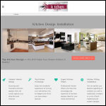 Screen shot of the Top Kitchen Design website.
