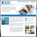 Screen shot of the Building Regulations Services Ltd website.