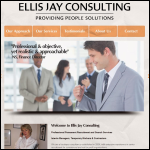 Screen shot of the Ellis Jay Executive Search & Selection website.