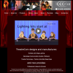Screen shot of the Theatrecom website.