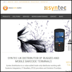 Screen shot of the Syntechnologies Ltd website.