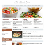 Screen shot of the All About Taste website.