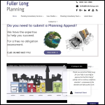 Screen shot of the Fuller Long Planning Consultants website.