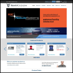 Screen shot of the Maverick Technology (UK) Ltd website.