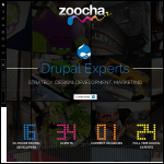 Screen shot of the Zoocha Ltd website.