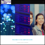 Screen shot of the The Computer Clinic (Scotland) Ltd website.