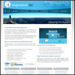 Screen shot of the Inspiration Inc website.