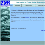 Screen shot of the Ms2 Associates website.