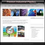 Screen shot of the Preston Industrial Plastics (Agricultural Division) website.