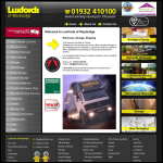 Screen shot of the Luxfords of Weybridge website.