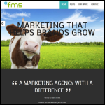 Screen shot of the Fms (Fusion Marketing Services) Ltd website.