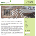 Screen shot of the Farrow Eco Systems website.