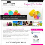 Screen shot of the Colourscope website.
