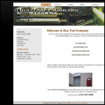 Screen shot of the Duo Tool Co. website.