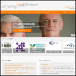 Screen shot of the Achieving the Difference LLP website.