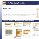 Screen shot of the C Warrick & Son (Concrete) Ltd website.