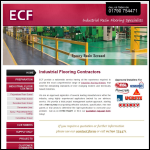 Screen shot of the East Coast Flooring Ltd website.